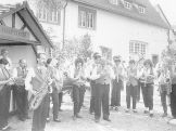 1988: Stadtkapelle unter der Stabfuehrung von Franz Spreitzer bei der Eroeffnung.JPG