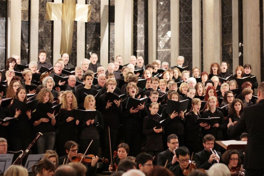 Kinder-, Jugend- und Kirchenchor in St. Oswald Buchen