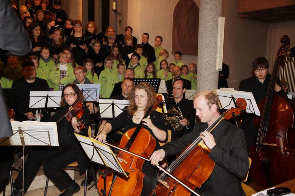 Kinder-, Jugend- und Kirchenchor in St. Oswald Buchen