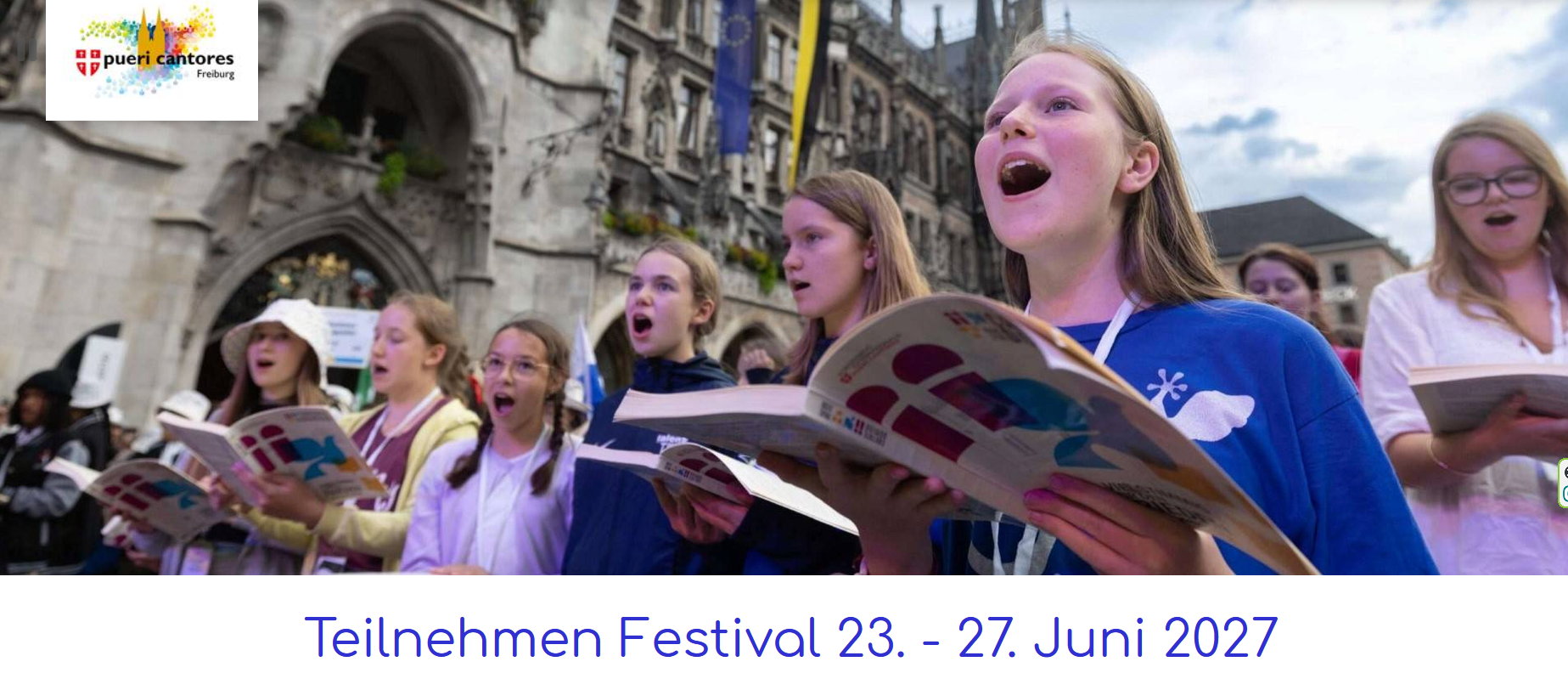 singende Kinder Marienplatz