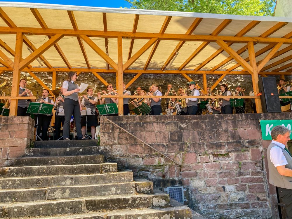 Stadtkapelle auf dem Vorsommerfest