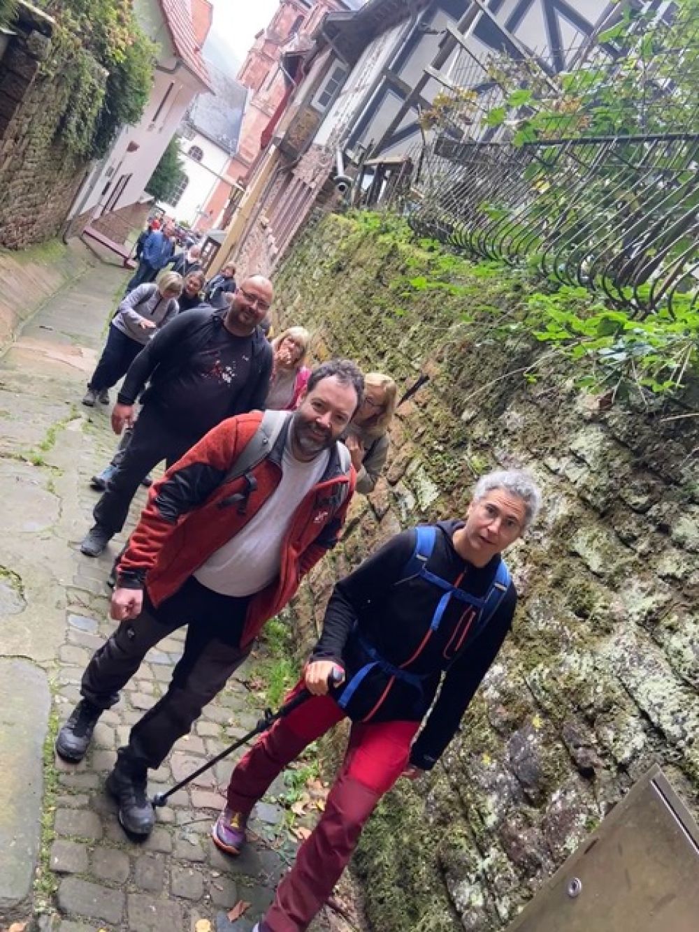 Kirchenchor auf Wanderung