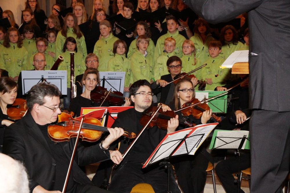 Kinder-, Jugend- und Kirchenchor in St. Oswald Buchen