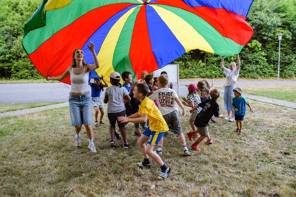 RegenbogenTuch Spiel