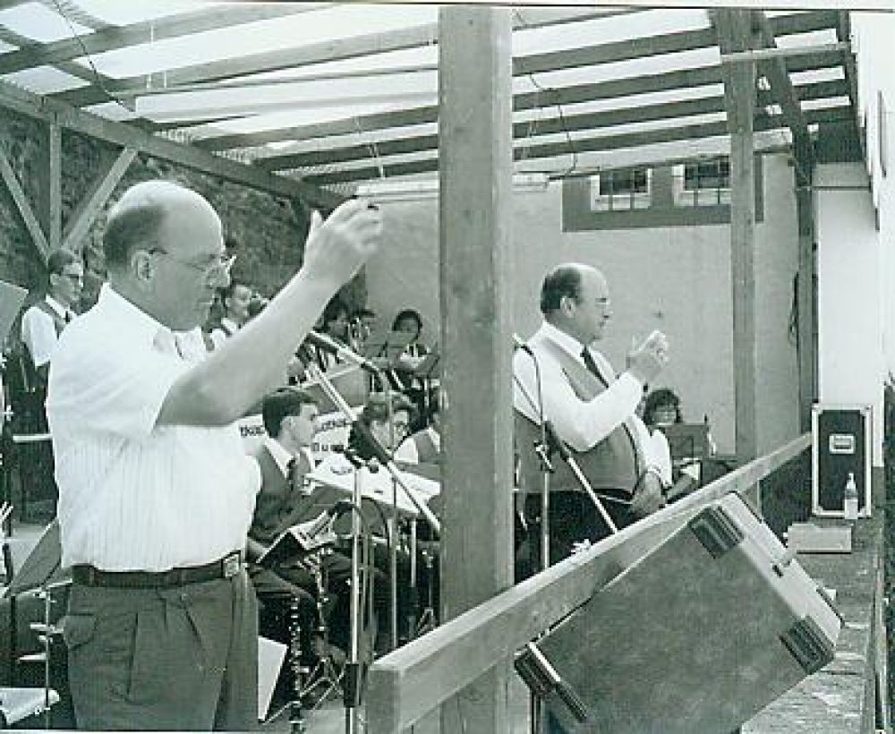 1994 Vorsitzender Hubert Kieser beim Badner Lied