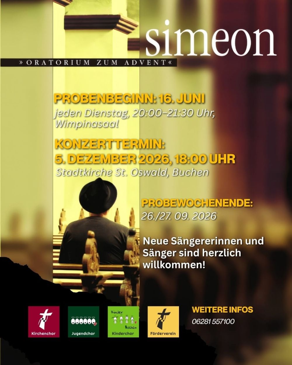 Werbung Oratorium Simeon